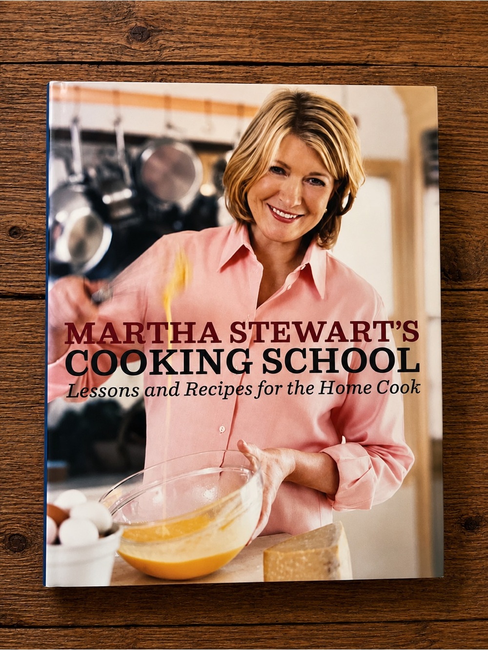 Martha Stewart’s Cooking School Hardcover Cookbook Excellent Condition